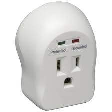 receptacle surge protected